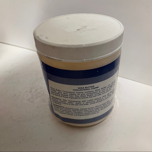 LeKair Natural Shea Butter Cholesterol Creme HTF - Picture 3 of 4
